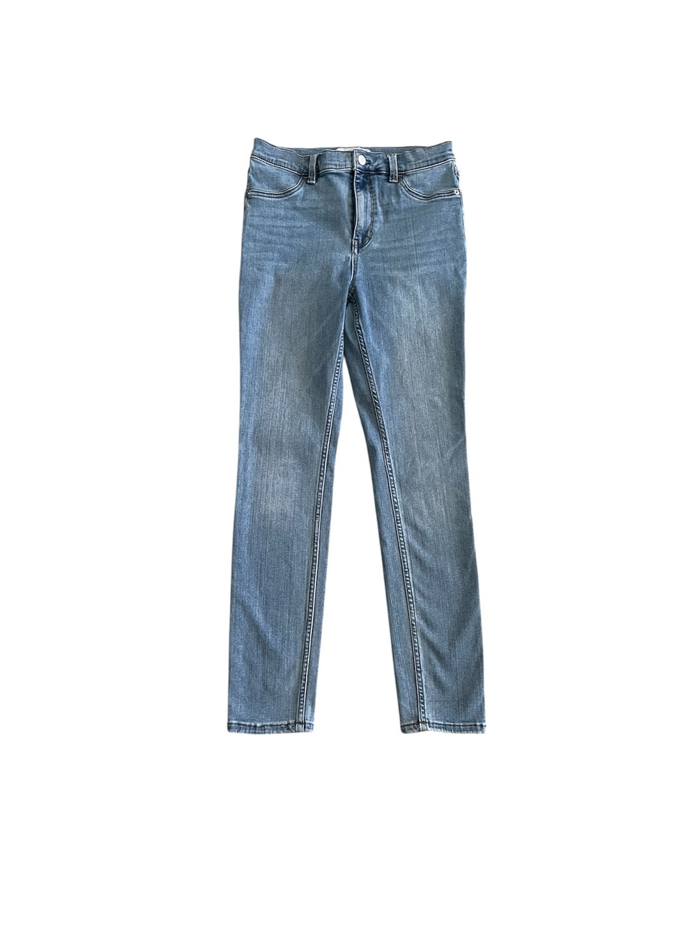 Free People mid-rise light blue denim skinny jeans - W 30